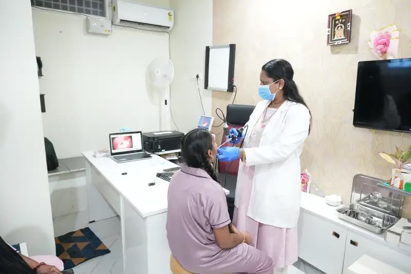 Throat and voice examination